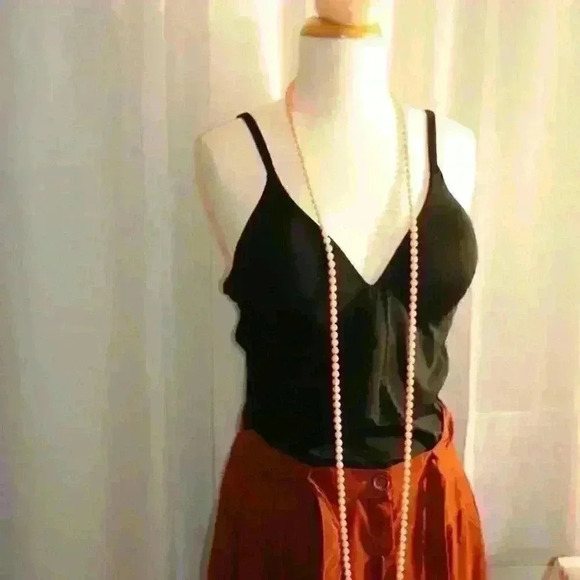 Just Peachy-3" Diameter Peach Domed Bracelet and Acrylic Bead Necklace62" - Picture 2 of 5